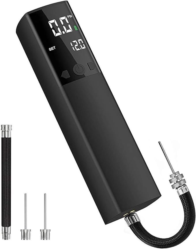 Pumteck Electric Ball Pump, Smart Air Pump Portable Fast Ball Inflation with Precise Pressure Gau... | Amazon (US)