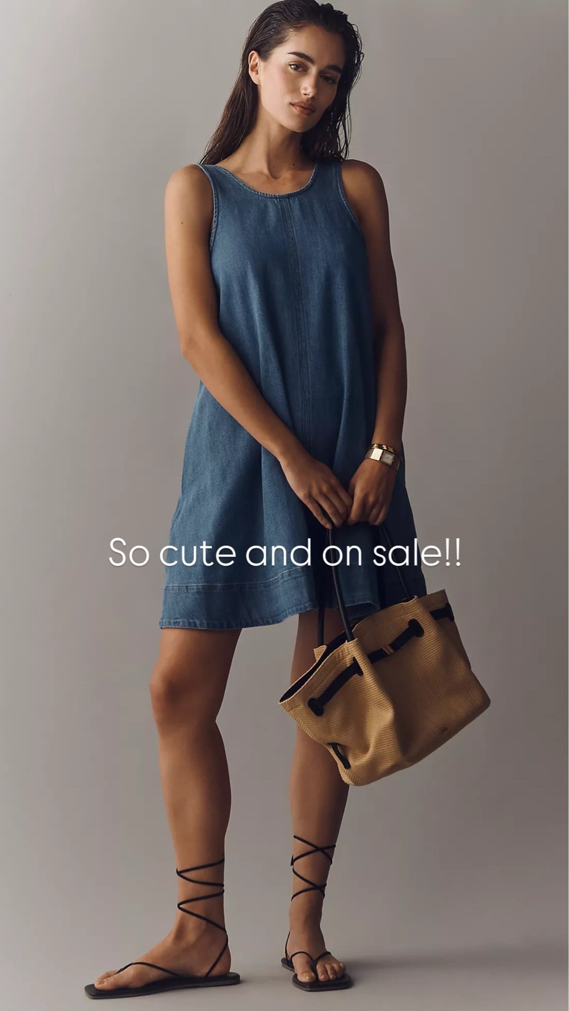 So cute and on sale!! Love this denim mini dress - will be wearing it straight into fall!!

#LTKSaleAlert #LTKootd #LTKSeasonal