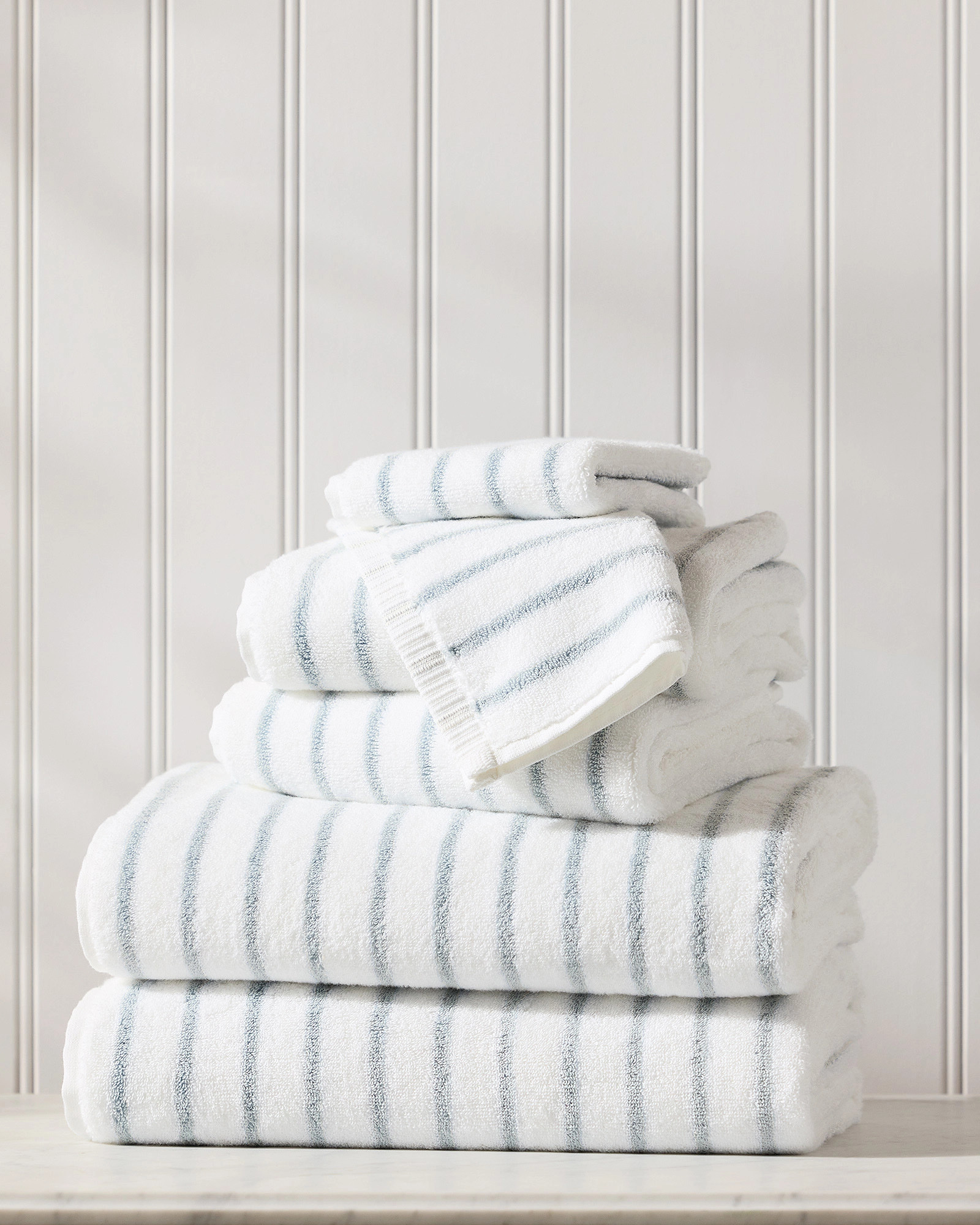 Sonoma Stripe Turkish Cotton Bath Collection | Serena and Lily