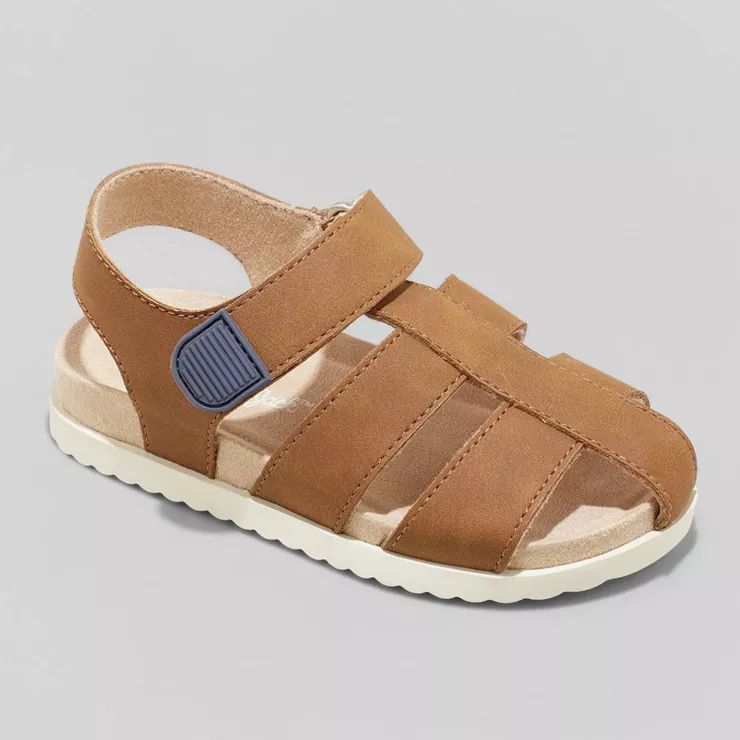 Toddler Boys' Cohen Sandals - Cat & Jack™ Cognac | Target