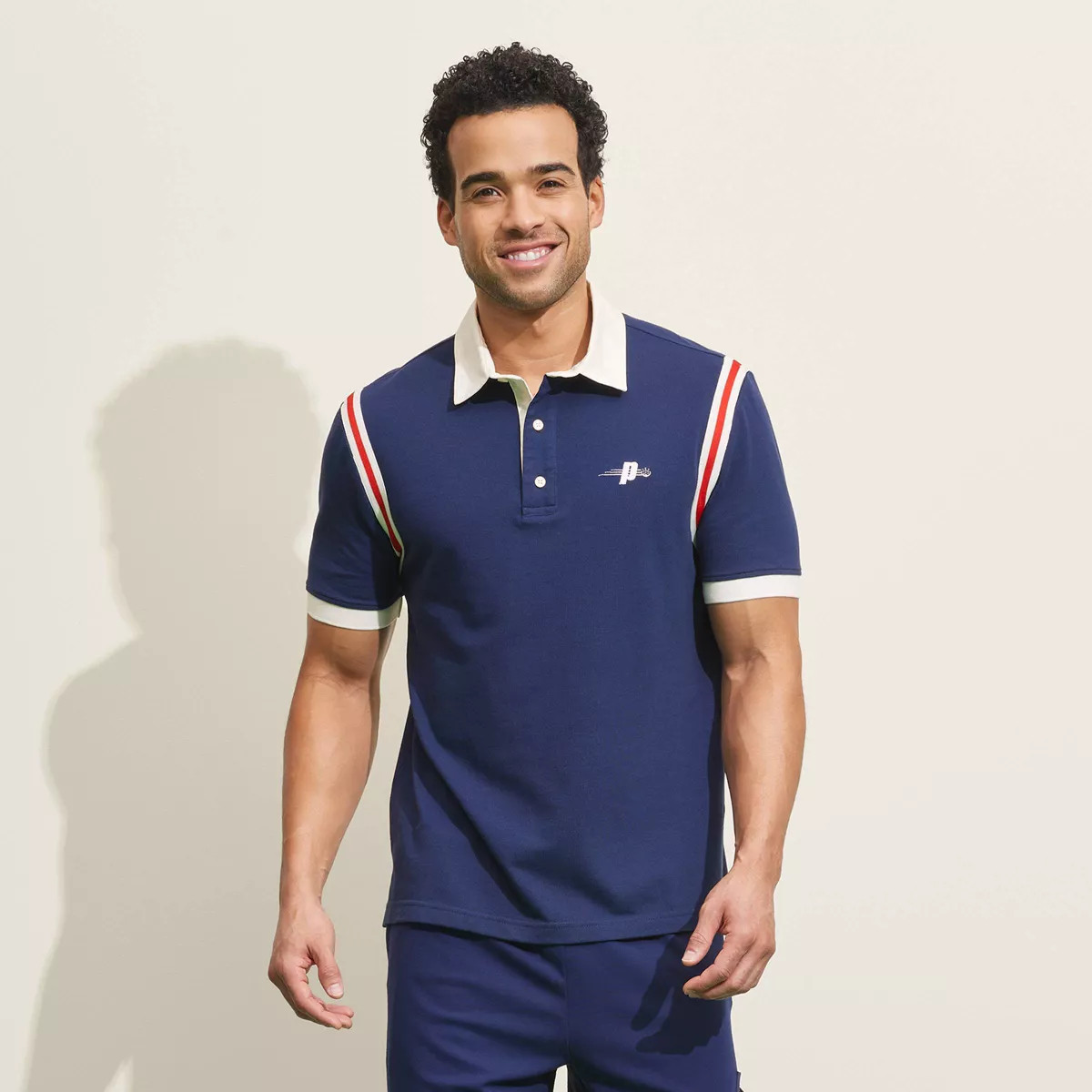 Prince Pickleball Men's Polo Shirt - Navy Blue | Target
