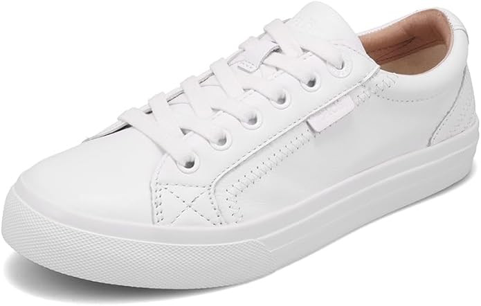 Taos Plim Soul Lux Women's Sneaker - Soft Premium Leather Lace Up Sneakers with All Day Walking C... | Amazon (US)