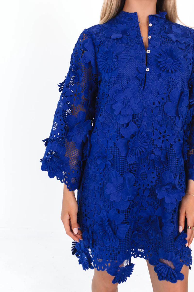 The Seraphina Dress - Cobalt | J.Marie