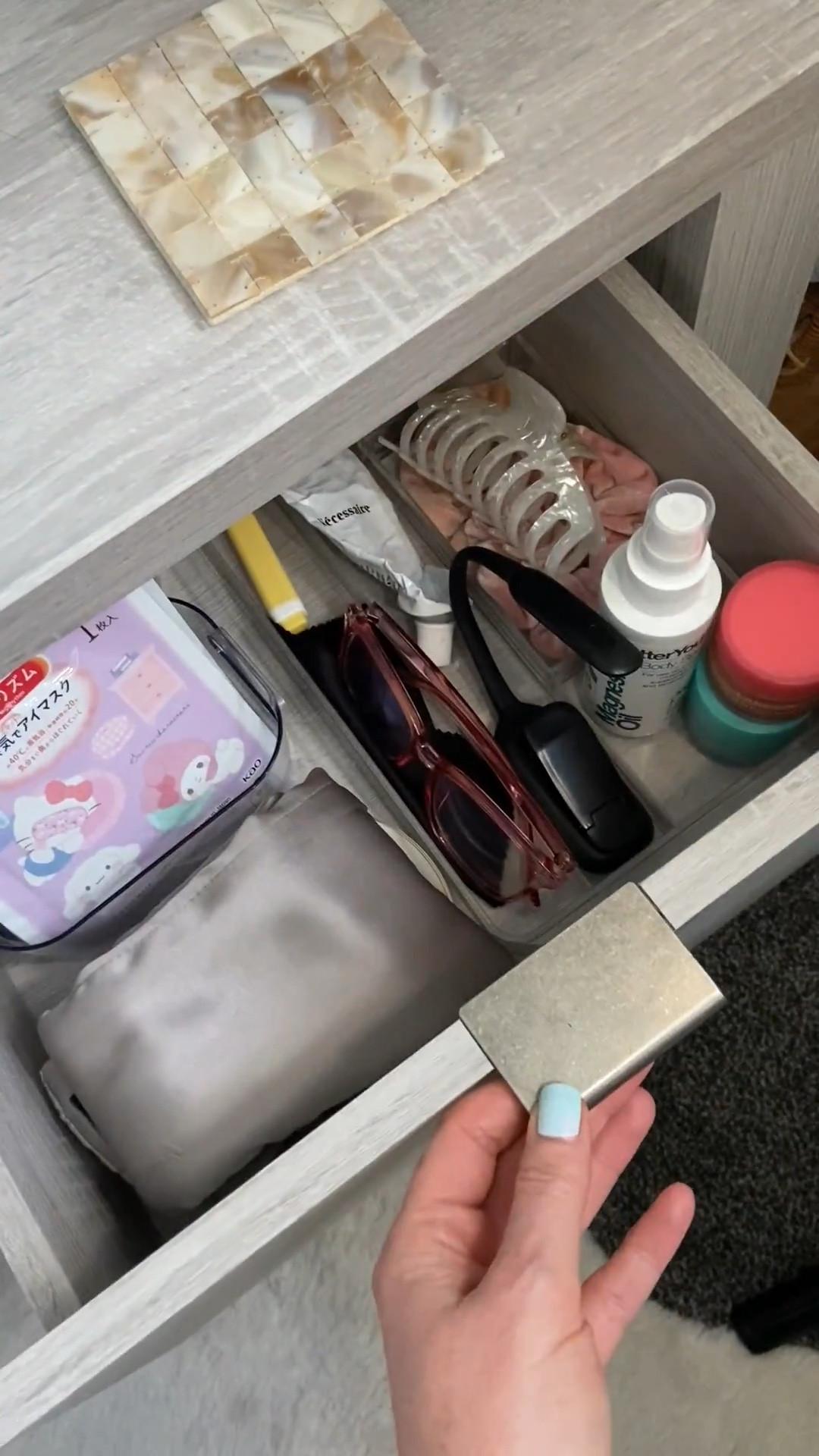 My current nightstand lineup for the best sleep ever 😴✨
A silk eye mask, gentle reading light, magnesium spray + blue light blocking glasses, simple swaps that make such a difference for winding down.
Shop my Amazon faves below ⬇️  #LTKxAmazon  Amazon uk, Amazon beauty 

#LTKSaleAlert #LTKFindsUnder50 #LTKBeauty