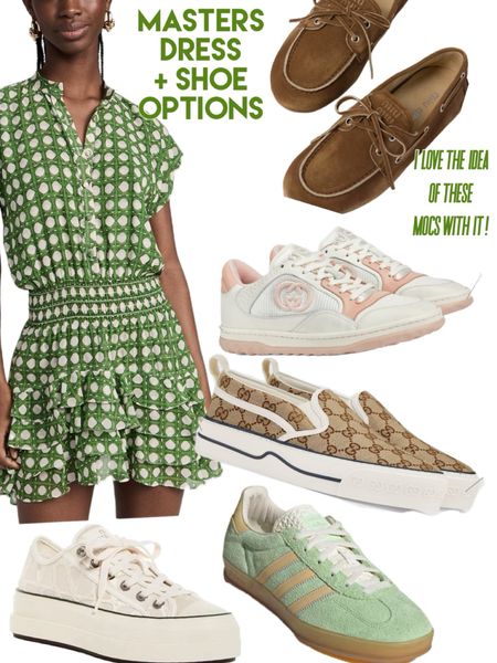 Masters green dress and some sneaker/shoe options! 

#LTKfindsunder100 #LTKSeasonal #LTKshoecrush