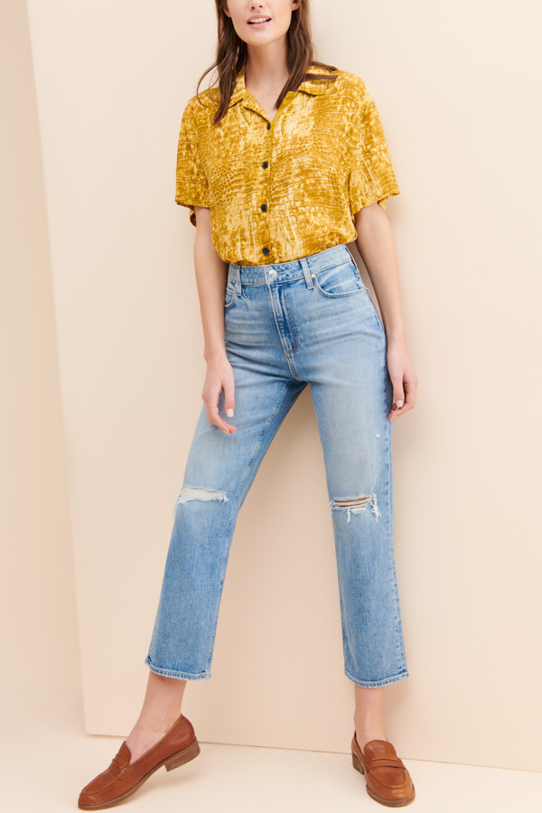 Sarah Straight Ankle Jeans | Nuuly