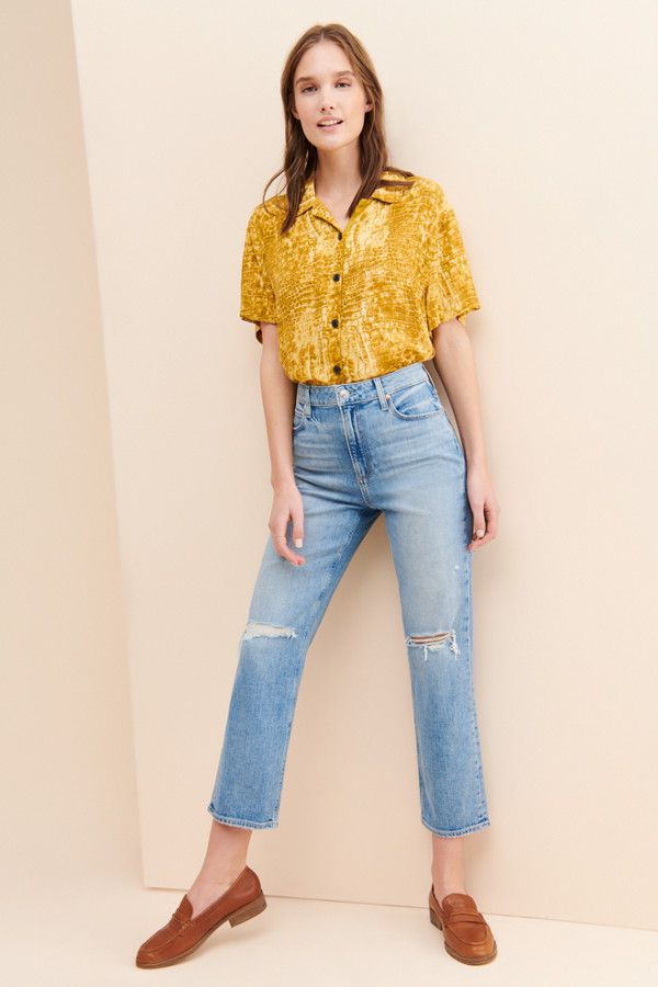 Sarah Straight Ankle Jeans | Nuuly