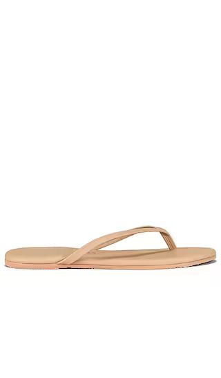 Lily Faux Leather Flip Flop in Matte Sunkissed | Revolve Clothing (Global)