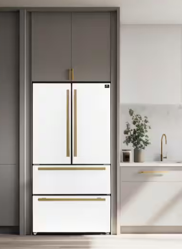 Espresso Moena 36 in. French Door Refrigerator in White  

 #LTKfoodie #LTKHome