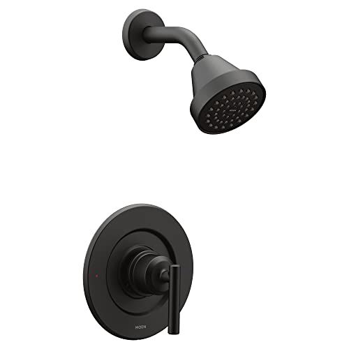 Moen Gibson Matte Black Pressure Balancing Eco-Performance Modern Shower Trim Featuring Bathroom ... | Amazon (US)