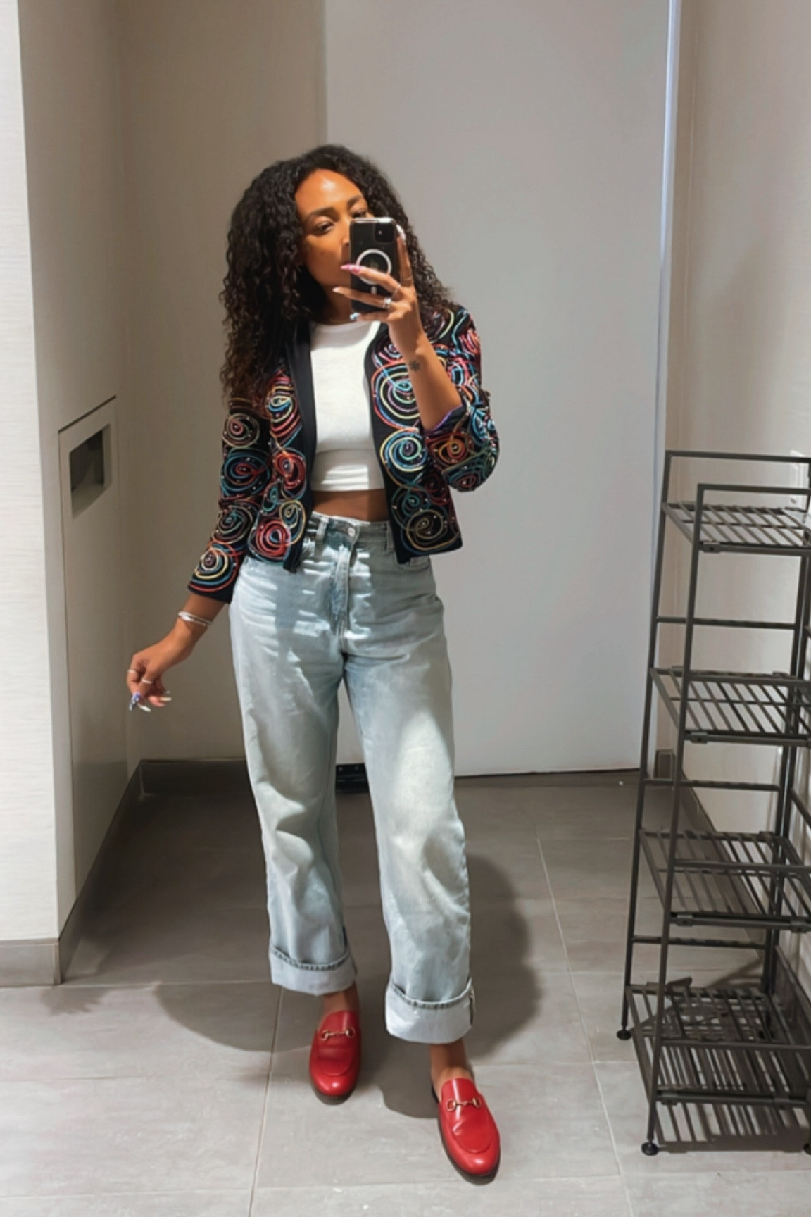  Clearing through the drafts! Casual office fit (pre-laid off lol) 

Top: Gap
Denim: H&M
Shoes: Gucci

#LTKSaleAlert #LTKootd #LTKWorkwear