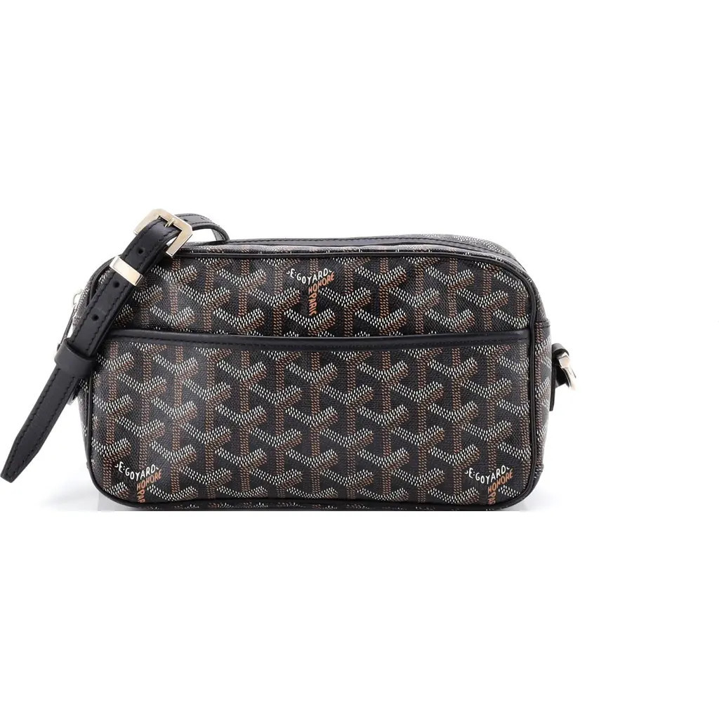 Pre-Owned Goyard Cap Vert Bag Coated Canvas in Black at Nordstrom, Size X-Small | Nordstrom