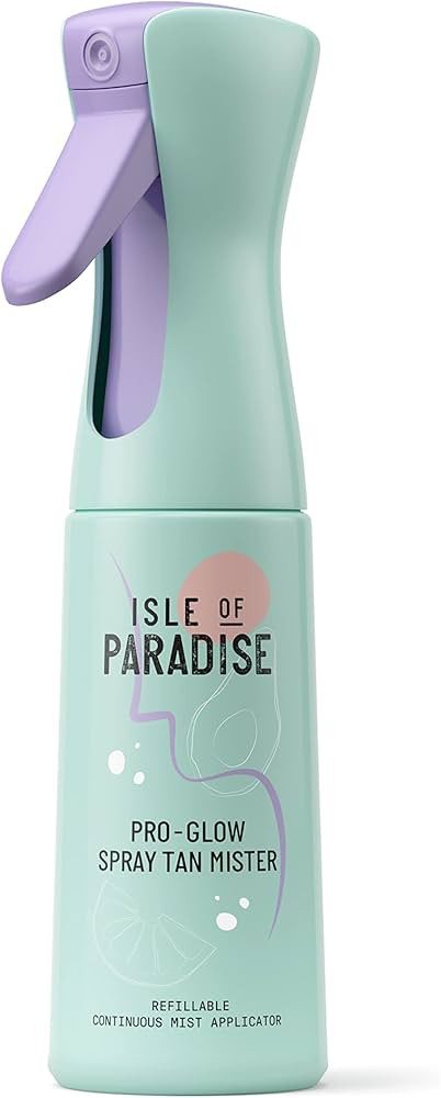 Isle of Paradise Pro Glow Spray Tan Mister - Refillable Continuous Mist Spray Bottle for Flawless... | Amazon (US)