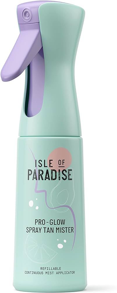 Isle of Paradise Pro Glow Spray Tan Mister - Refillable Continuous Mist Spray Bottle for Flawless... | Amazon (US)