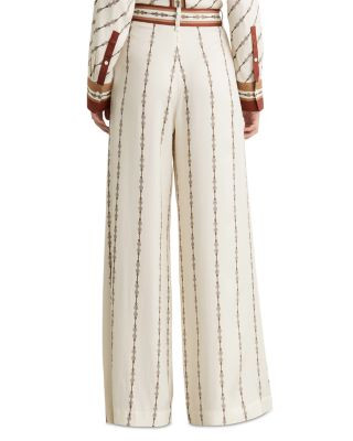 Chain Print Wide Leg Pants | Bloomingdale's (US)