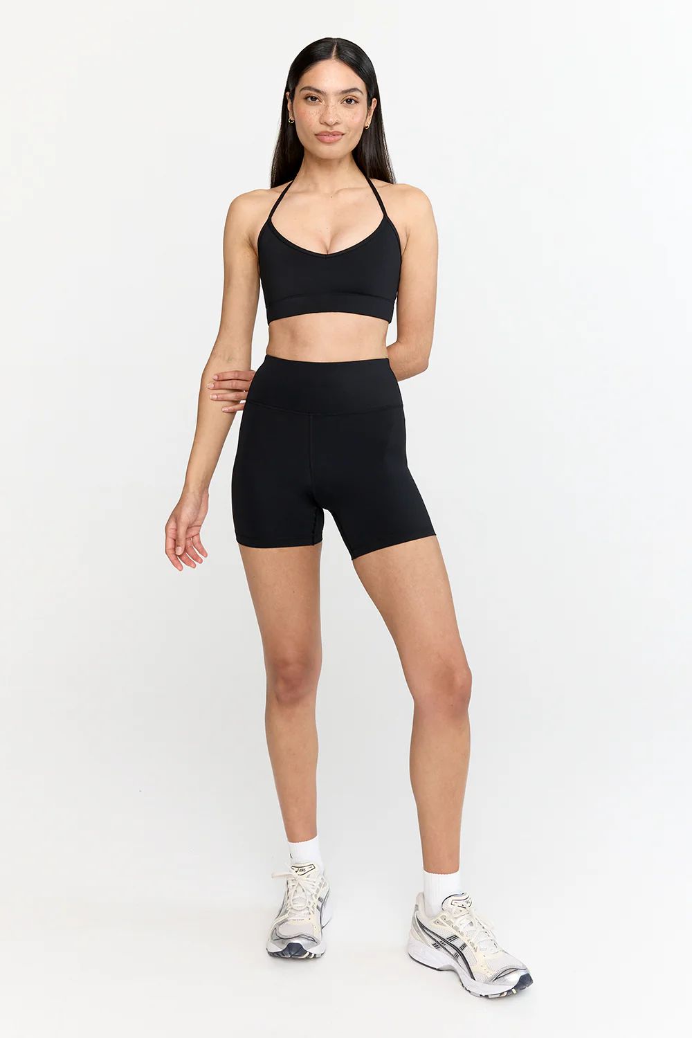 SKINLUXE HIGH WAISTED CYCLING SHORTS - SHADOW BLACK | TALA (UK)