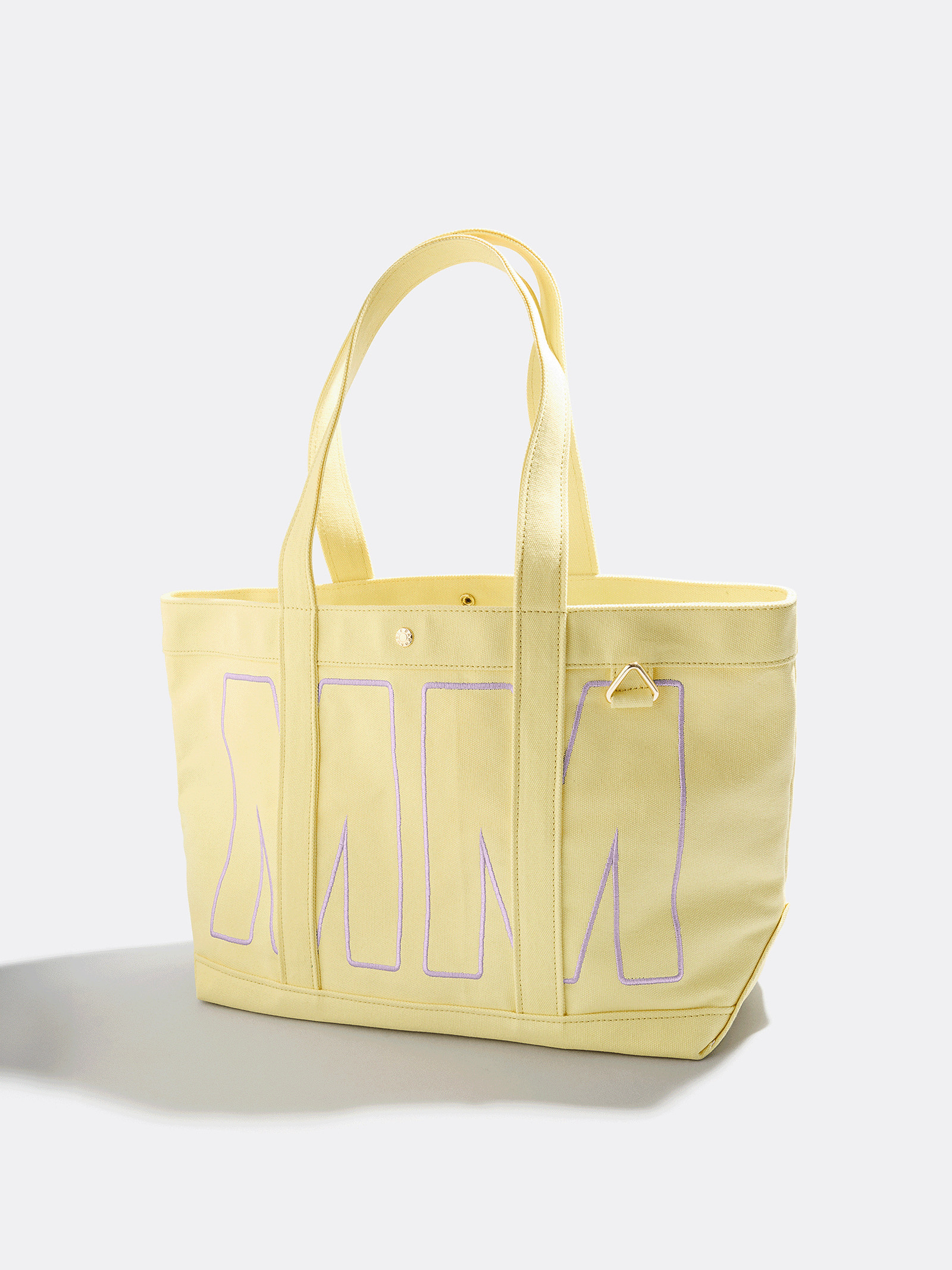 Custom Alpha Tote - Butter Yellow | BaubleBar