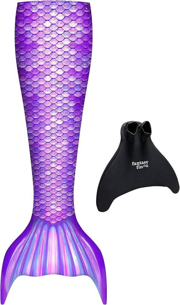 Fin Fun Fantasy Mermaid Tail for Girls and Boys, Monofin for Swimming Included | Amazon (US)