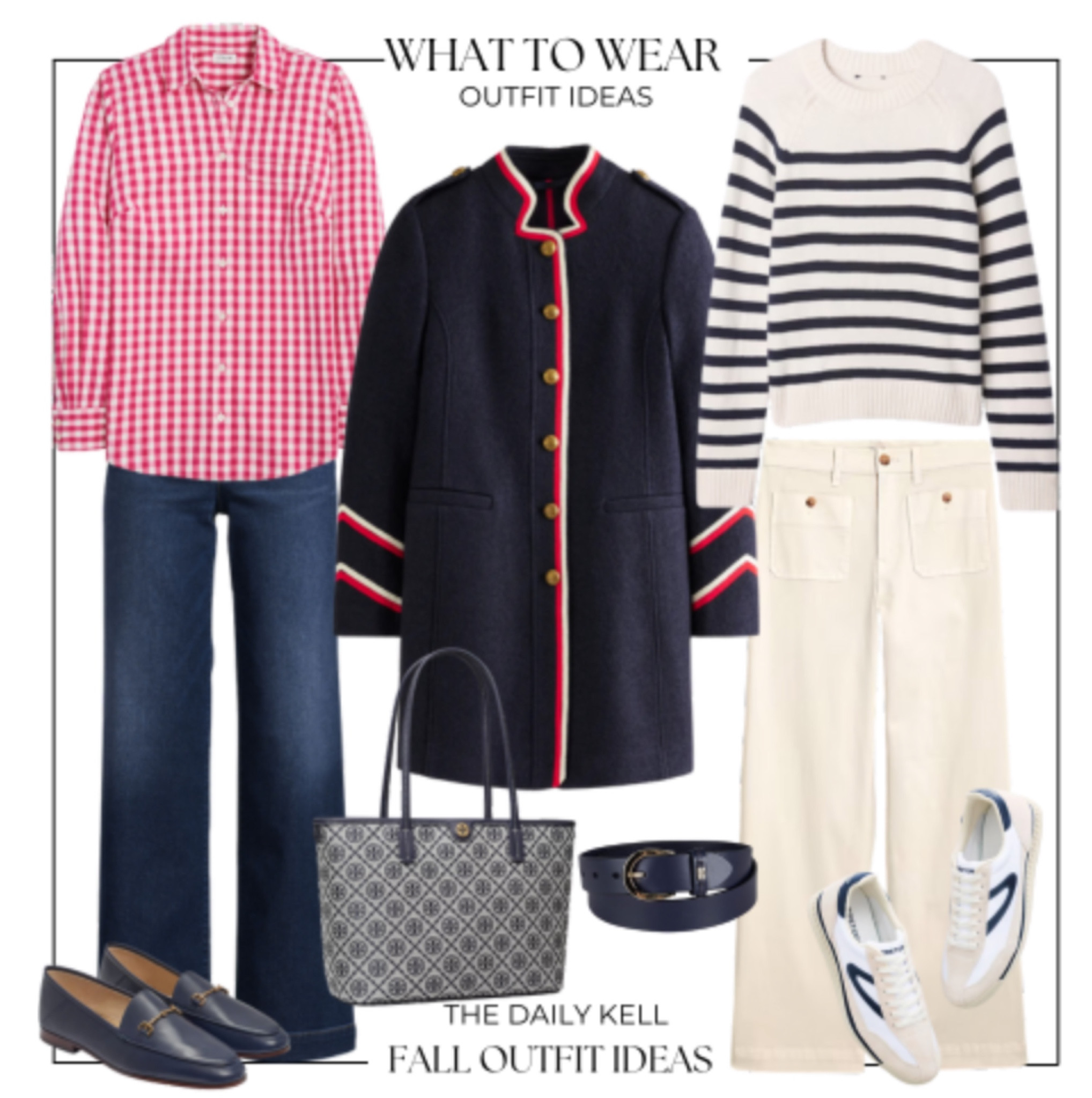 Blue and red are classic colors that are easy to style.  This indoor is all about creating timeless and chic looks.  #fallstyle #fallinspo 

#LTKStyleTip #LTKOver40 #LTKSeasonal