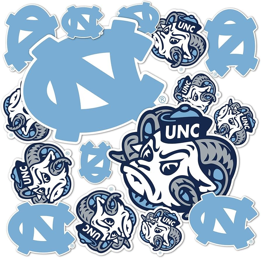 Desert Cactus University of North Carolina Stickers Sticker UNC Chapel Hill Tar Heels Vinyl Decal... | Amazon (US)