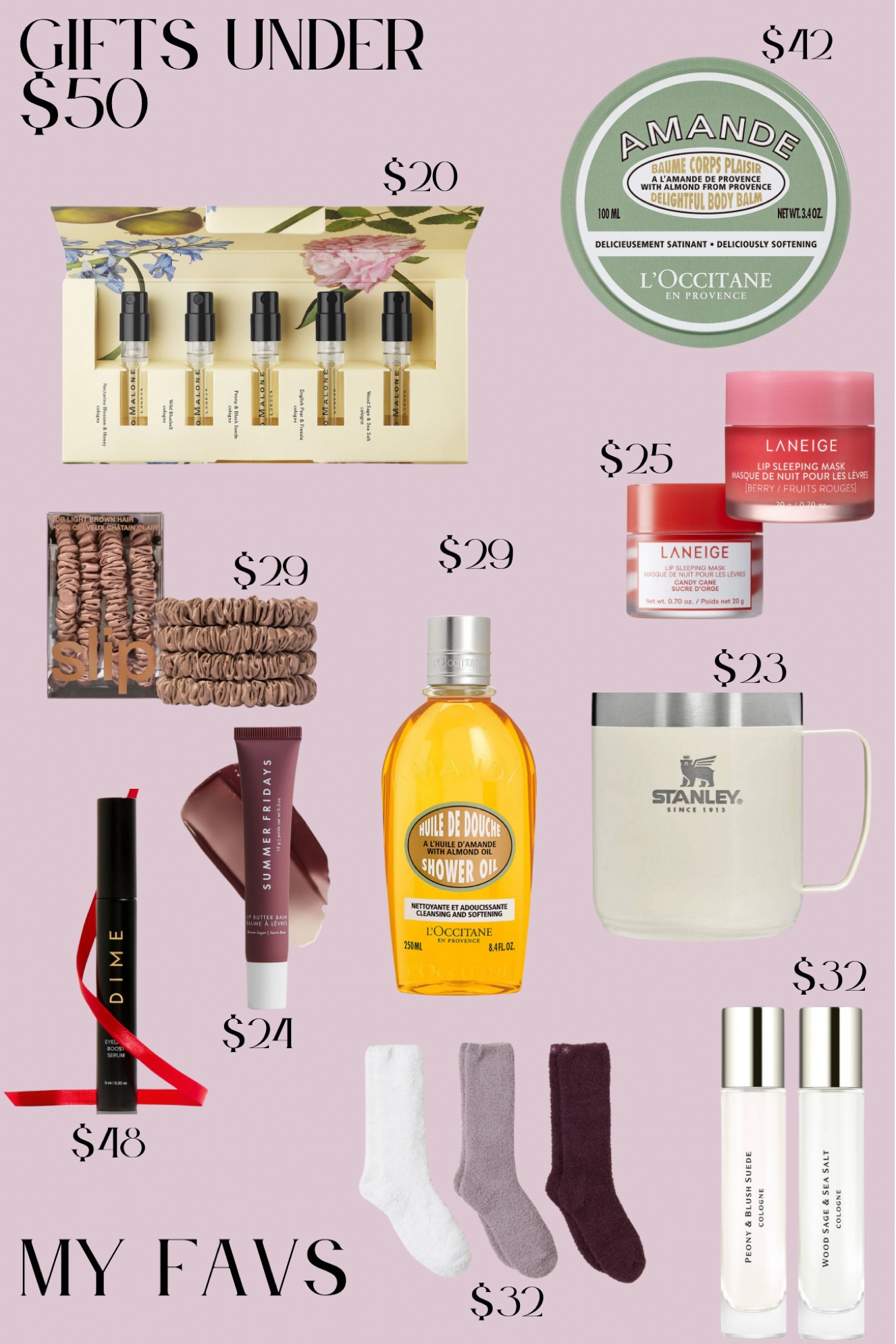 Gift guide under $50! I have all of these and love! Would make good stocking stuffers, a small gift of combine!

#target
#sephora
#barefootdreams
#dimebeauty

#LTKGiftGuide #LTKHoliday #LTKFindsUnder50