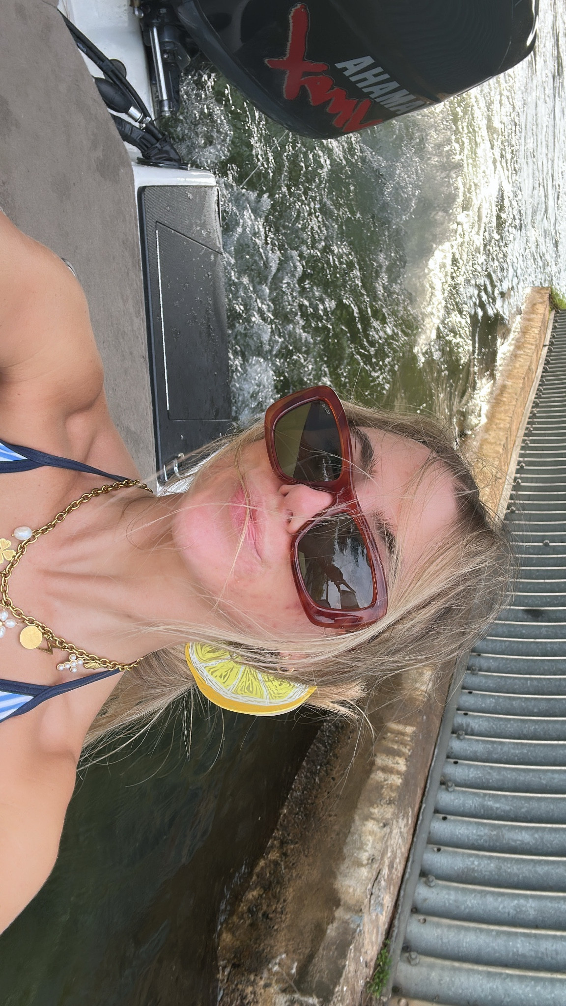 Amazon SOJOS Ocean Collection Sunglasses Womens Trendy Polarized Square,Eco-Friendly Recycled Sun Glasses,Rectangle Shades,Moonbeam. My code is SLOANESJ. My bikini is from hollister  

#LTKFindsUnder50 #LTKSaleAlert #LTKSwim