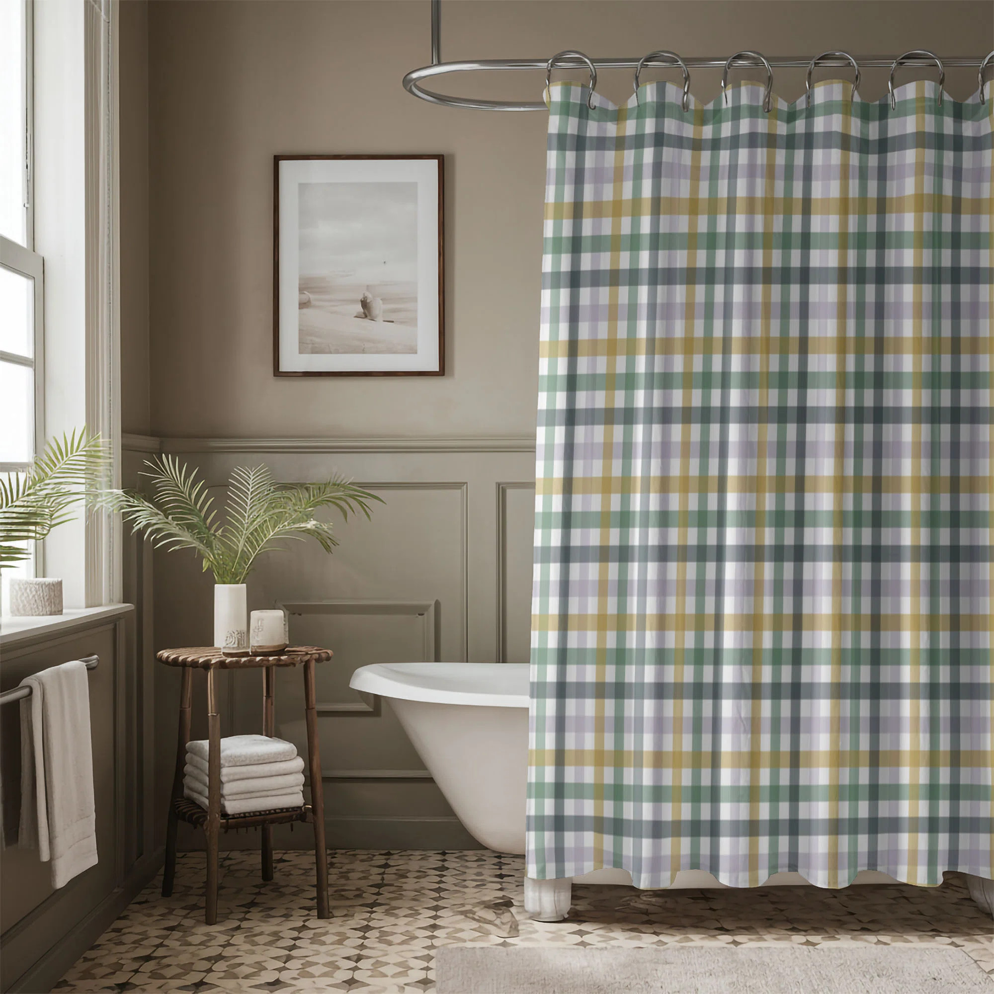 Refined Shades - Premium Shower Curtain | Wayfair North America