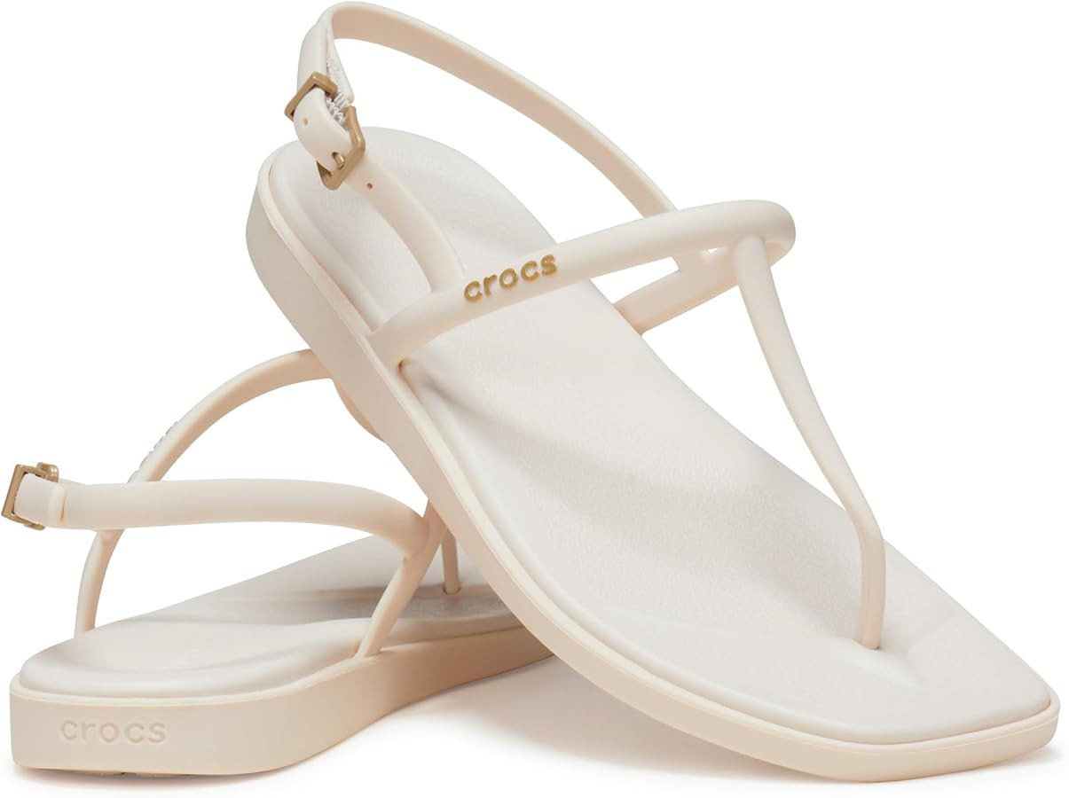 Crocs Women's Miami Thong Sandal Flat | Amazon (US)
