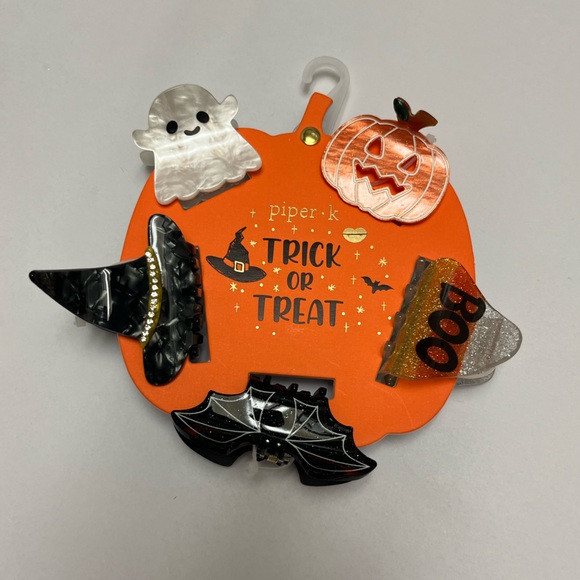 NWT 🎃🦇👻 Piper K Halloween hair claws clips set of 5 | Poshmark