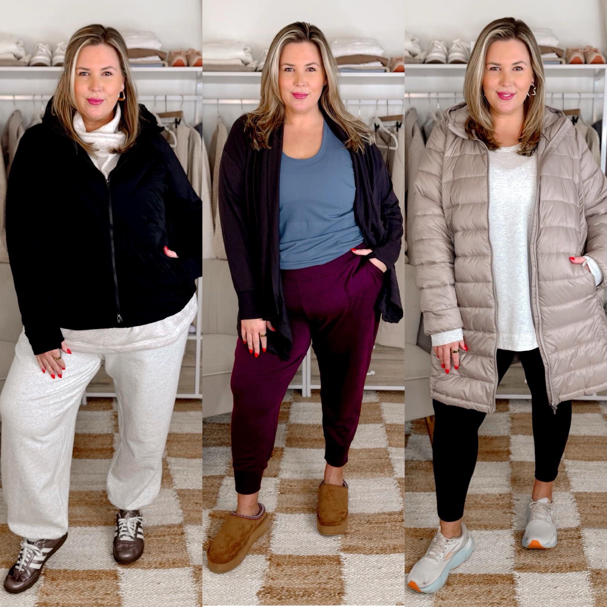 Size recs! Keep in mind I’m 5’8 18/20/2X with an apron belly! Spanx undies use code ASHLEYDXSPANX for 20% off and free shipping!!
 1. If you are hippy like me, size up in the mockneck! I’m wearing the 3X. Wearing a 2X in the joggers. Wearing a 2X in the jacket 2. Wearing a 2X in this entire outfit 3. Wearing a 2X in the parka, if you’re unsure it doesn’t hurt to size up! Wearing a 3X in the sweatshirt for length and a 2X in the leggings! 

Plus size outfit inspo, plus size outfits, everyday fashion, comfy casual, activewear, winter outfit inspo, trendy fashion

#LTKStyleTip #LTKPlusSize #LTKSeasonal