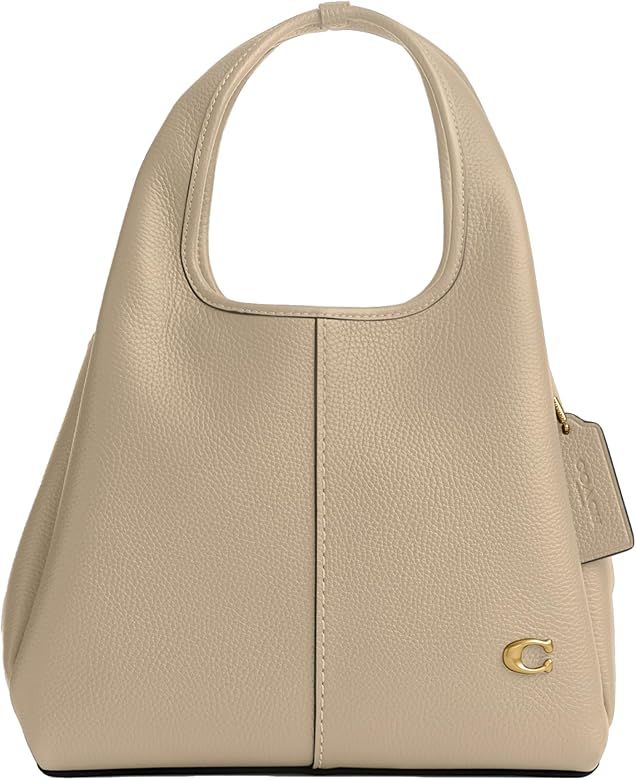 COACH Polished Pebble Leather Lana Shoulder Bag 23 | Amazon (US)