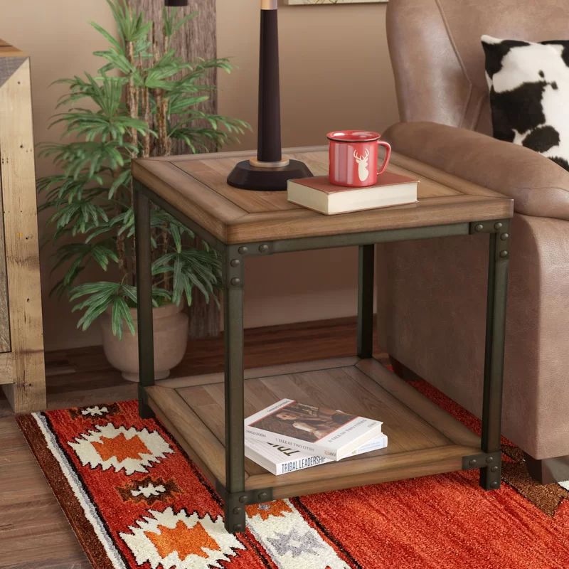Lawrence 24'' Tall Solid Wood End Table | Wayfair North America