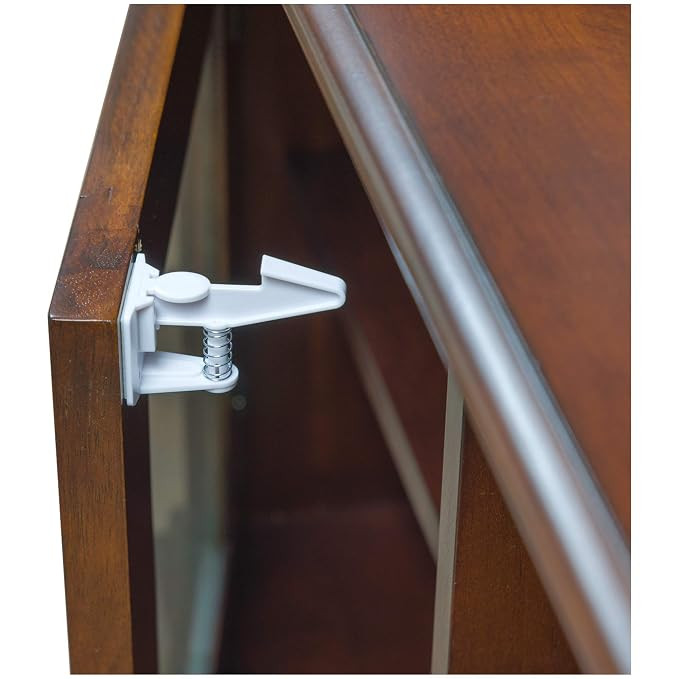 Inaya Cabinet Locks Child Safety Latches - Baby Proofing Cabinets & Drawers Locks - Child Proof Y... | Amazon (US)