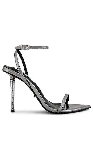Myra Sandal in Gunmetal Glimmer | Revolve Clothing (Global)