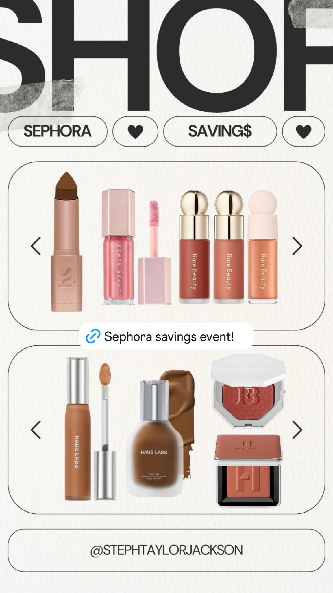 Sephora sale faves!!! The rare beauty blushes are worth every penny! And LYS has quickly become a favorite in my daily routine 

#LTKFindsUnder100 #LTKBeauty #LTKSaleAlert