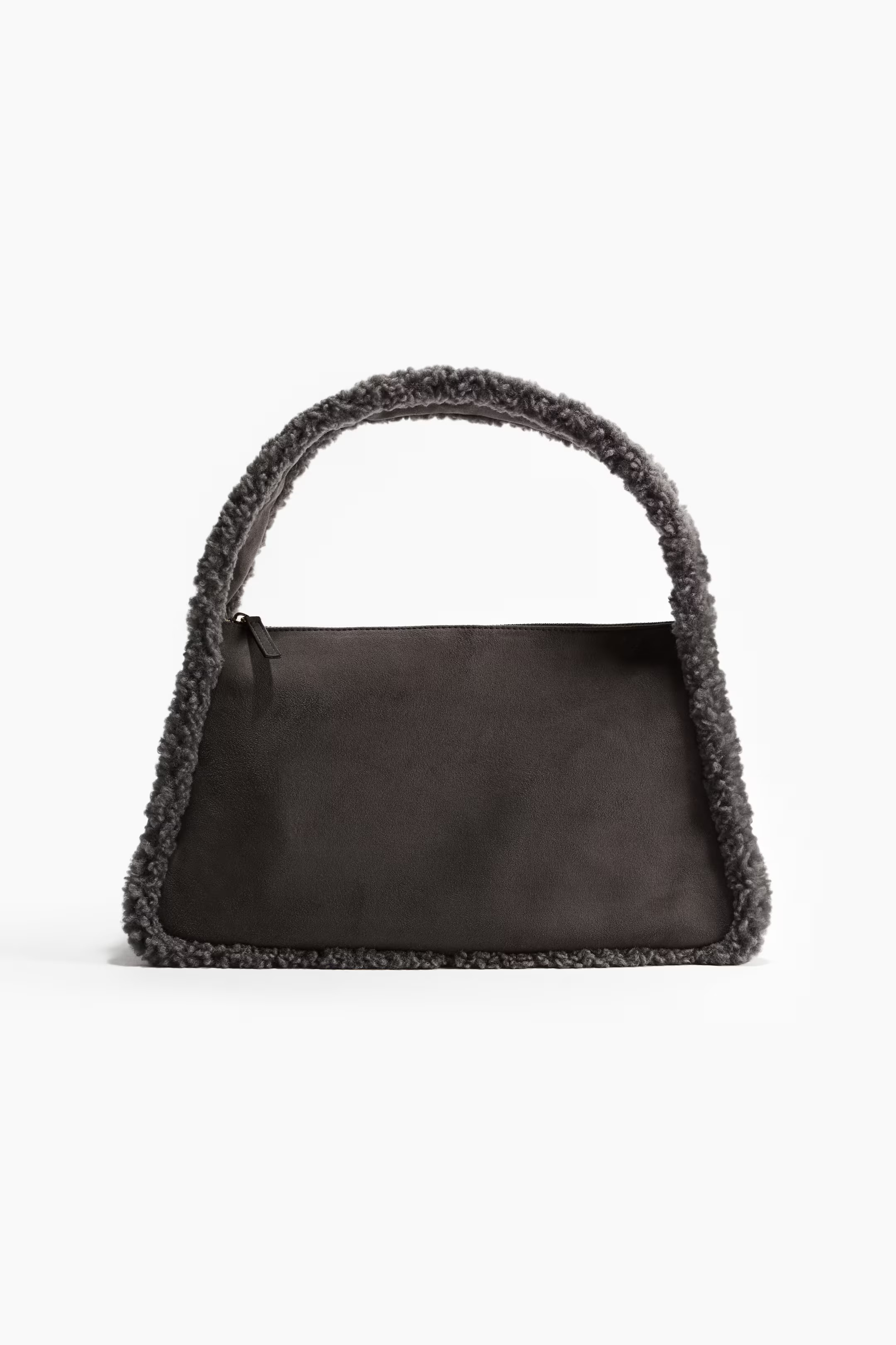 Shoulder Bag with Teddy Fleece Trim | H&M (US + CA)