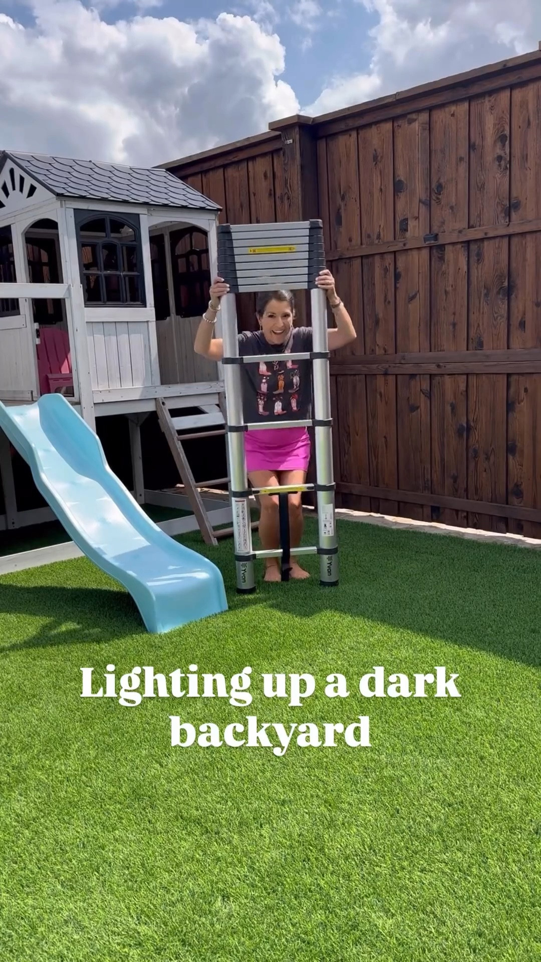 For the backyard lovers! Forever loving outdoor lights! Sharing our favorite solar powered lights for your backyard too 🩷 they make such a big impact in our space 

#backyardoasis #backyard #backyardinspo #solarpowerednights #backyardpool #summer #summerfun #homeimprovement #diy #homerenovationideas #homerenovation #exterior #exteriorlighting #amazonhome 

#LTKGiftGuide #LTKHome #LTKFindsUnder50