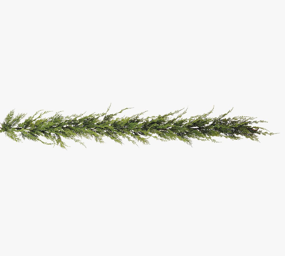 Faux Cypress Garland - Set of 2 | Pottery Barn (US)