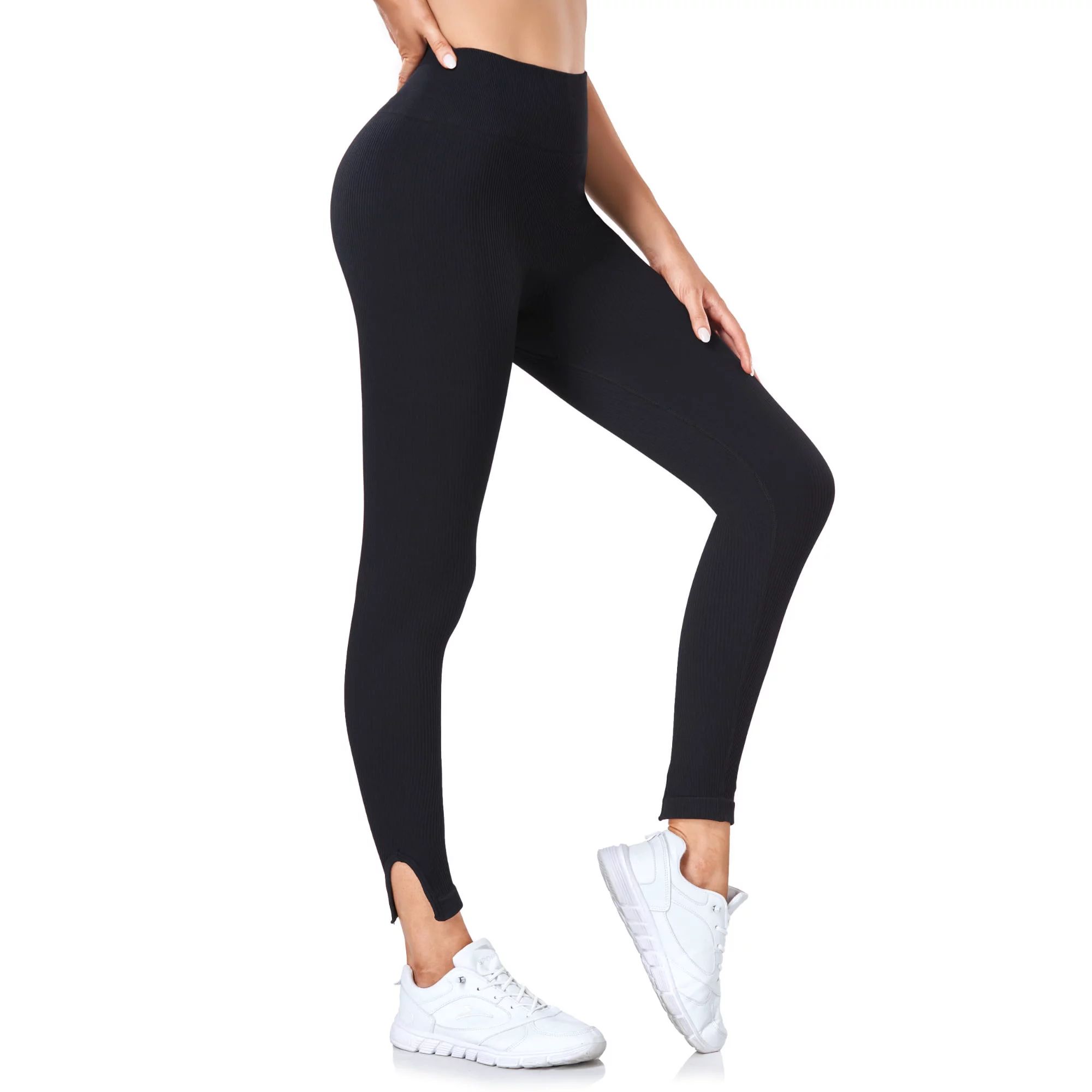 FITOP Butt Lifting Seamless Leggings for Women Workout Tights Tummy Control Gym Exercise Girls Ri... | Walmart (US)