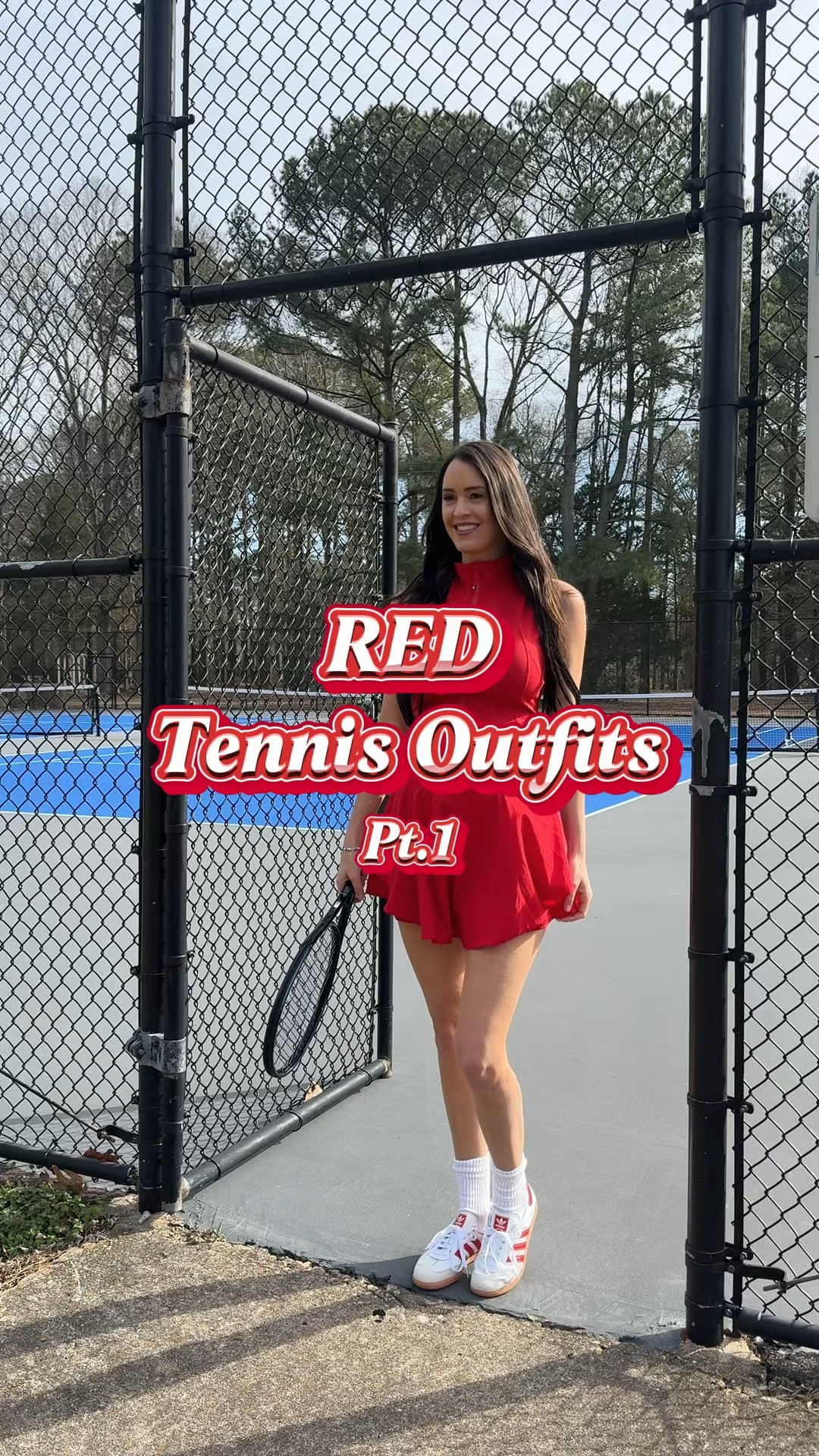 fav RED tennis outfits😍❣️🎾

#LTKMostLoved #LTKActive #LTKStyleTip