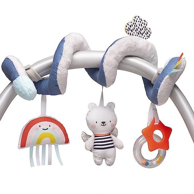 Baby Steps Hanging Rattles Spiral Plush Toys,Crib Toys,Stroller Toys, Car Seat Toys，Infant Toys... | Amazon (US)