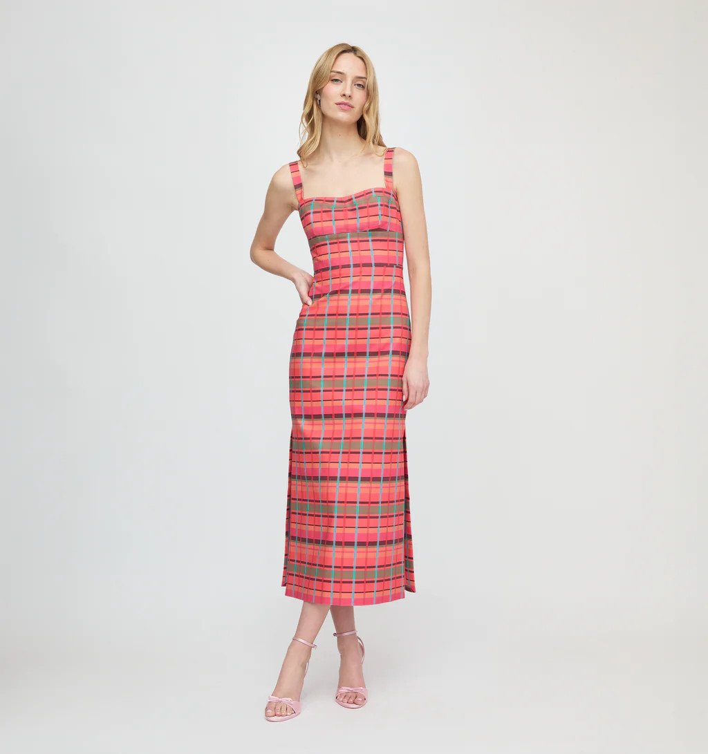 The Agnes Dress - Sunset Gingham | Hill House Home US