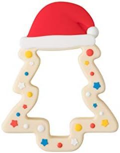 Amazon.com : Jimibaby Silicone Christmas Teether, The First Christmas Teething Toy for Baby Boys ... | Amazon (US)