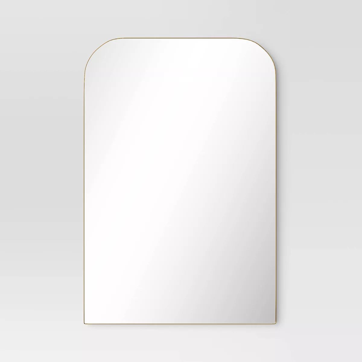 24" x 36" Infinity Mantle Mirror Brass - Threshold™ | Target