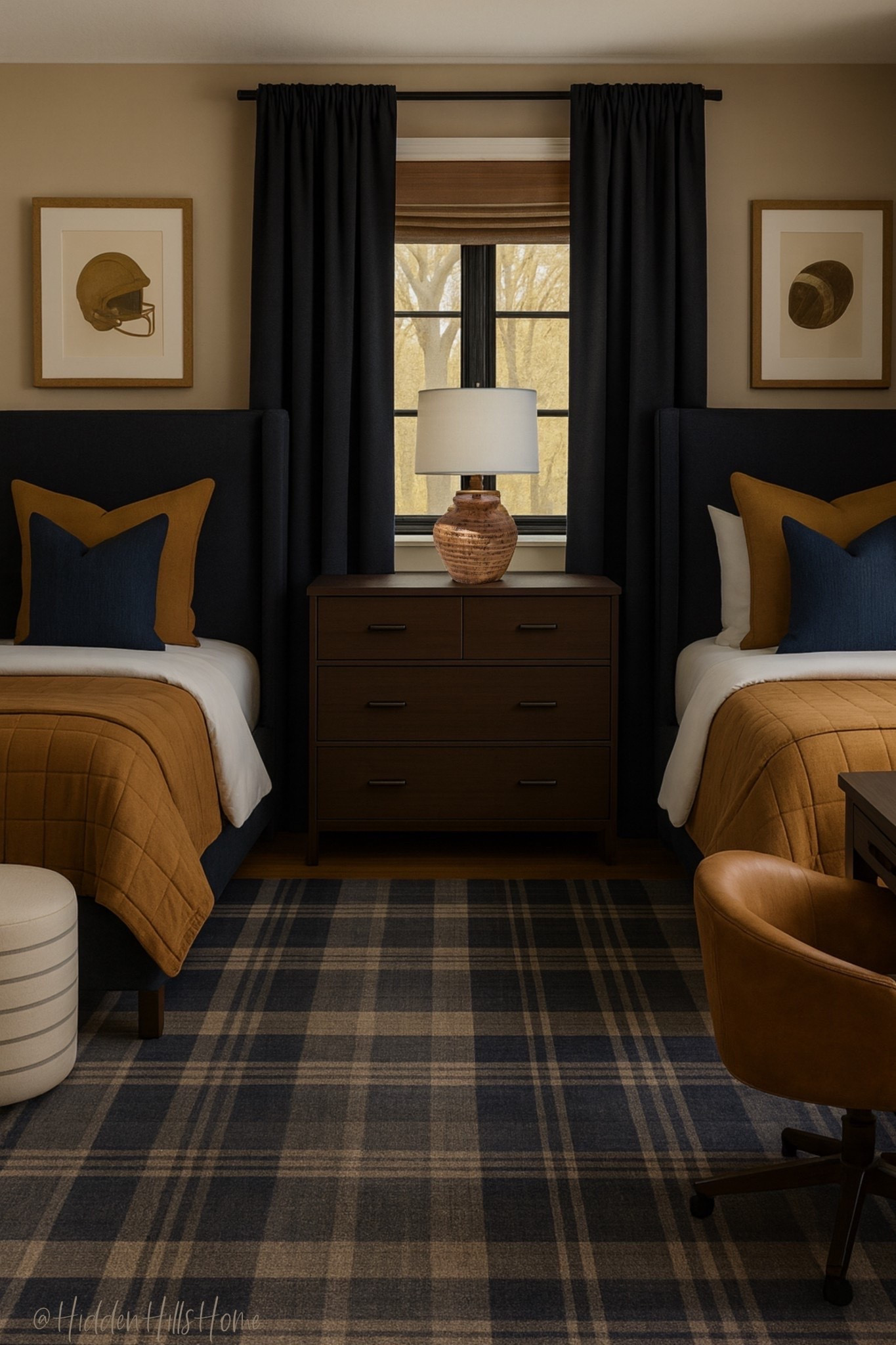 Boys bedroom decor, shared boys room, twin boys bedroom decor ideas, twin bed, sports themed boys bedroom, masculine bedroom decor ideas, bedroom design #boysroom

#LTKSaleAlert #LTKHome #LTKKids