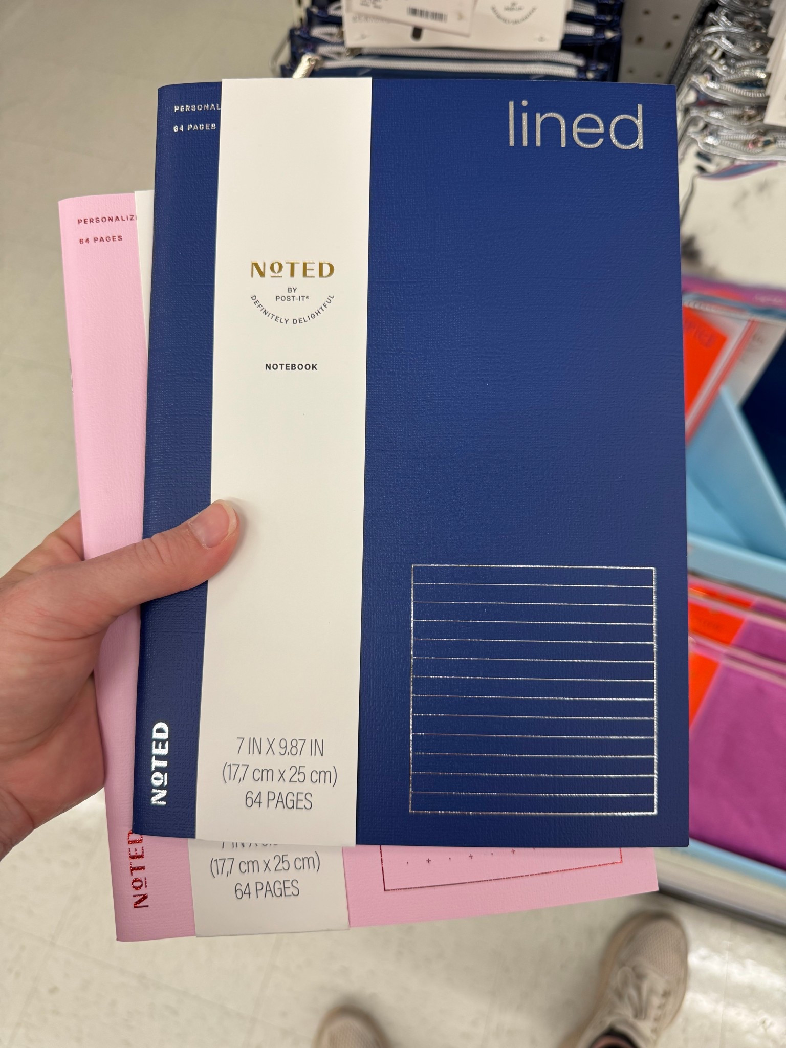 If you’re not a dot grid fan, there is a lined option of the Noted journal as well—the thickness of the paper inside is delightful! Feels much more high end than it is  

#LTKSeasonal #LTKOver40 #LTKFamily