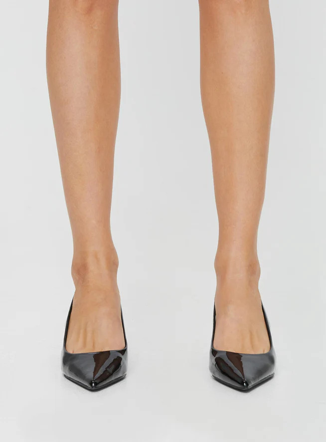 Billini Ayla Pointed Toe Heels Black | Princess Polly US