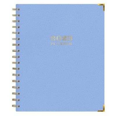 2023 Planner Weekly/Monthly 7"x9" Periwinkle - Day Designer | Target