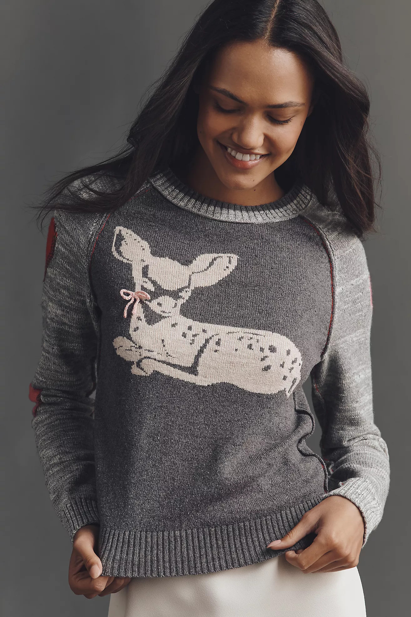 Pilcro Icon Long-Sleeve Crew-Neck Pullover | Anthropologie (US)