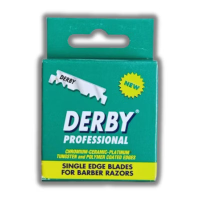 Derby Professional Single Edge Razor | Suitable for all cut throat/shave type razors including shaving factory, Dovo, Focus, Parker.- (100/Pk) | Target